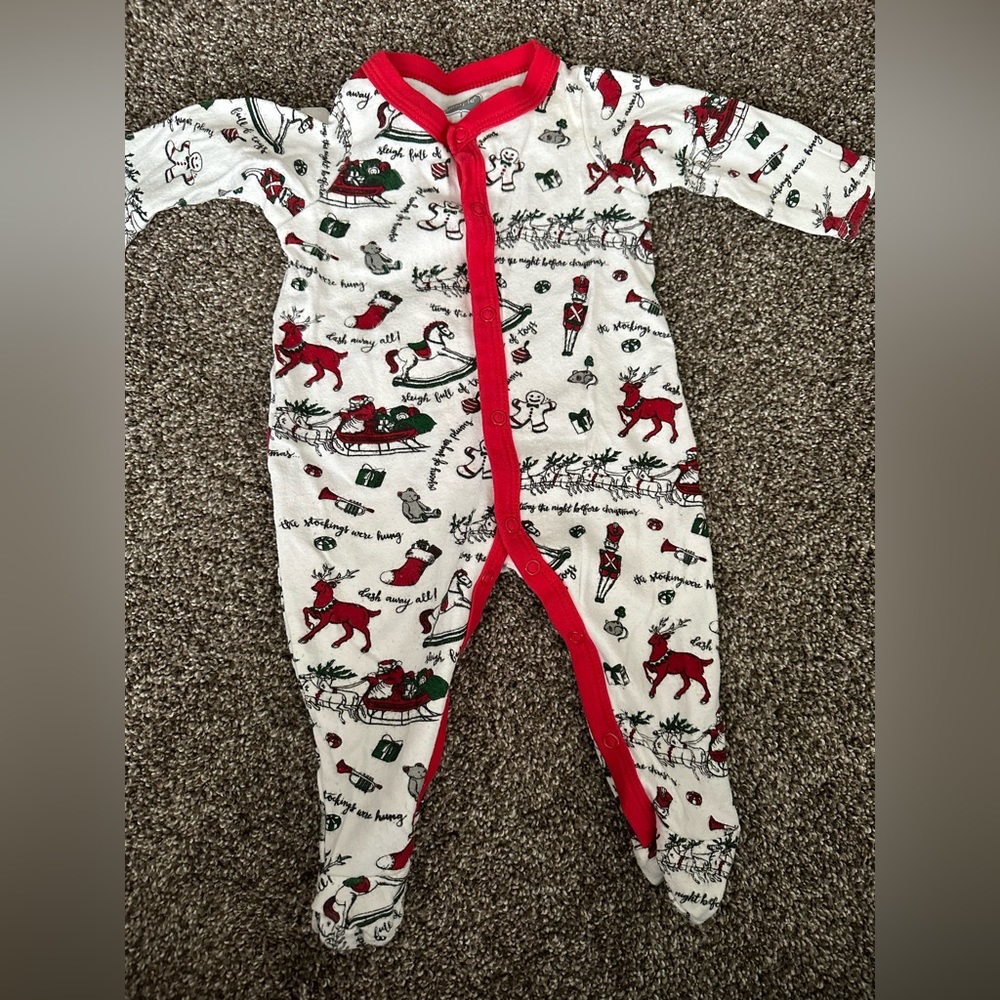 Mudpie Christmas onesie